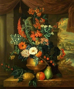 Twelve Months of Flowers: December by Jacob van Huysum