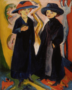Two Women by Ernst Ludwig Kirchner