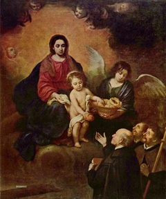 The Infant Christ Distributing Bread to the Pilgrims by Bartolomé Esteban Murillo