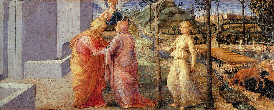 Meeting of Joachim and Anne at the Golden Gate