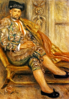 Portrait of Ambroise Vollard by Auguste Renoir