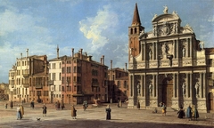 Venice: Santa Maria Zobenigo by Canaletto