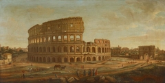 View of the Colosseum, Rome by Gaspar van Wittel