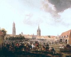 View of the Horse Market in Delft