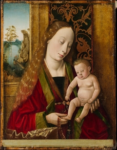 Virgin and Child by Anonymous
