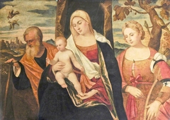 Virgin and Child with Saints Joseph and Catherine of Alexandria by Anonymous