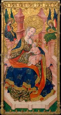 Virgin Suckling the Child by Second Master of Estopanyà