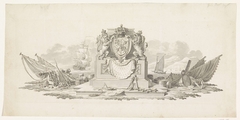 Wapen van Willem Frederik, prins van Oranje als souverein vorst, 1814 by Unknown Artist