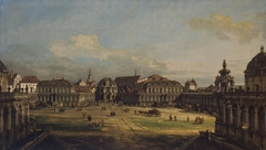 Zwinger in Dresden by Bernardo Bellotto